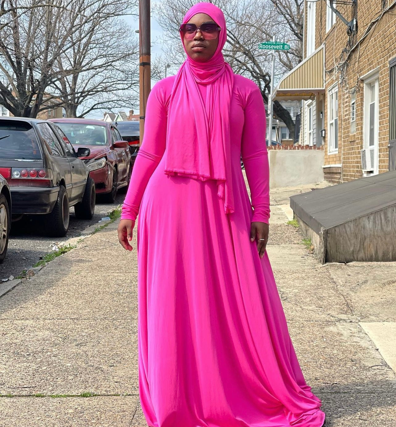 Pink Semi Swing Set / Shayla