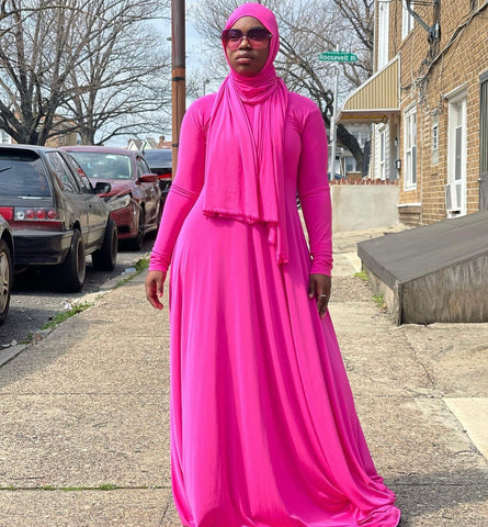 Pink Semi Swing Set / Shayla
