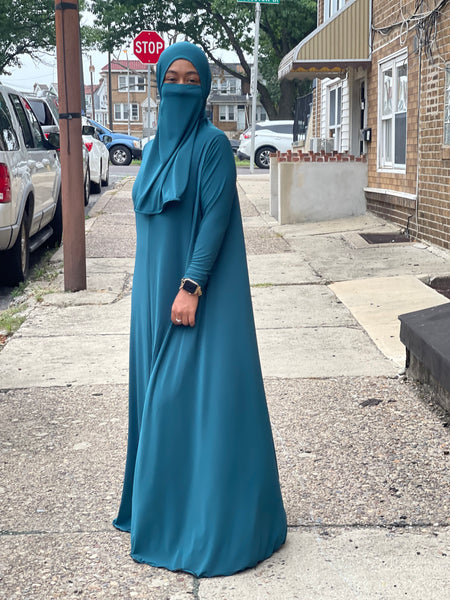 Allstar One Piece Overgarment/Half Niqab