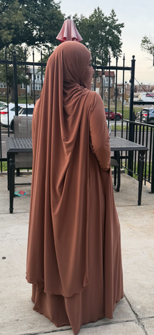 Aline with Pockets/Belt/HighLow Khimar and Niqab
