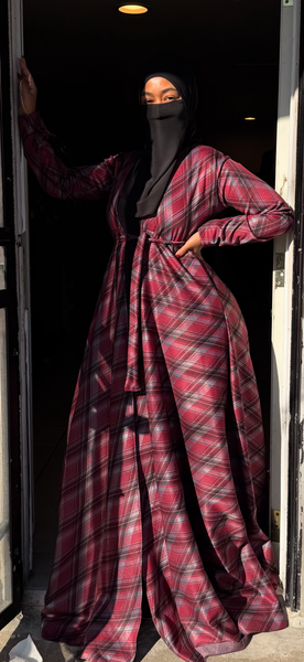 Naeemah Duster Pockets and Belt